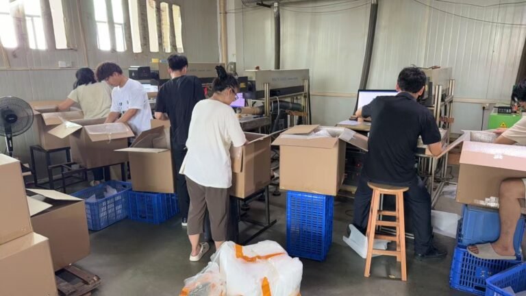 Export packaging for custom wooden crafts orders